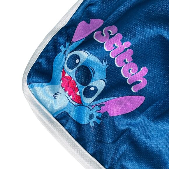 Disney Stitch Skort Set Navy Blue and Light Blue Size 6 - Picture 2 of 9